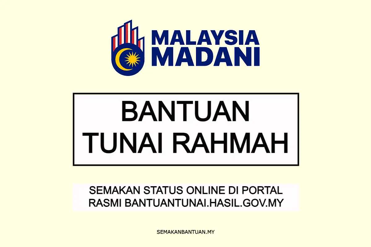 semak bantuan tunai rahmah