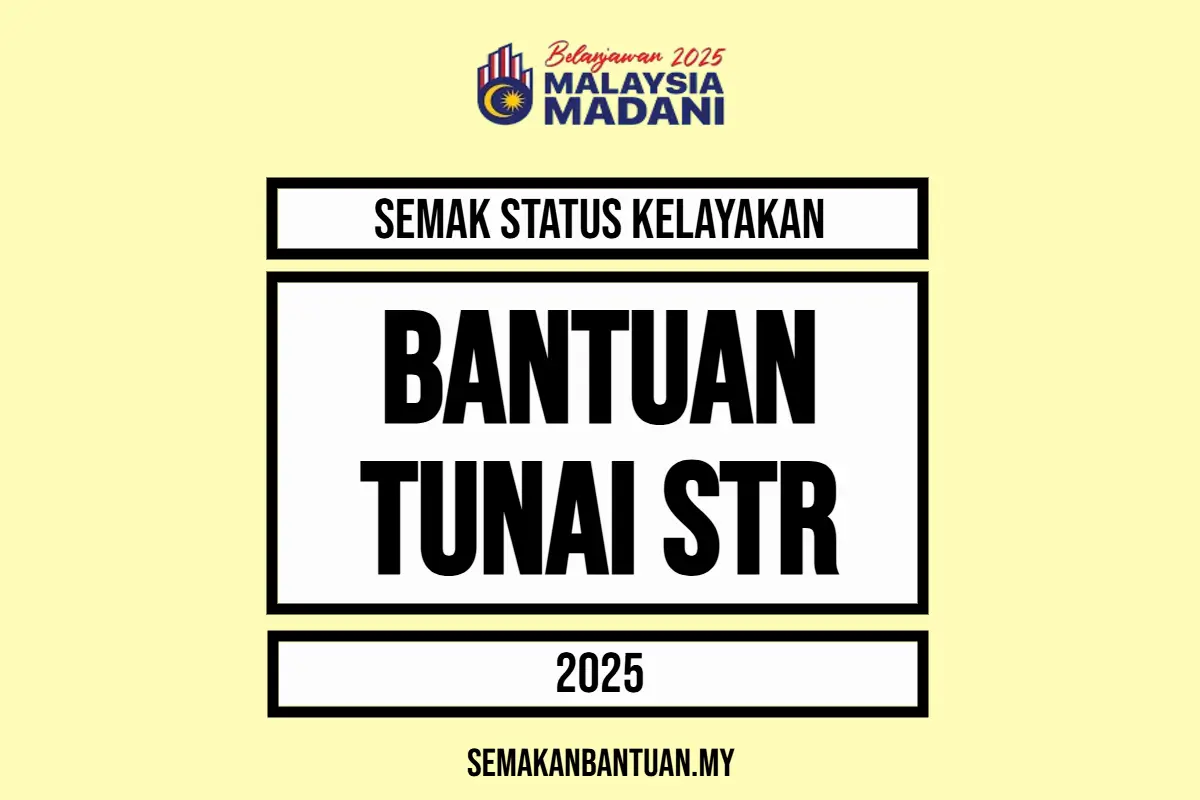 CARA SEMAKAN STATUS STR