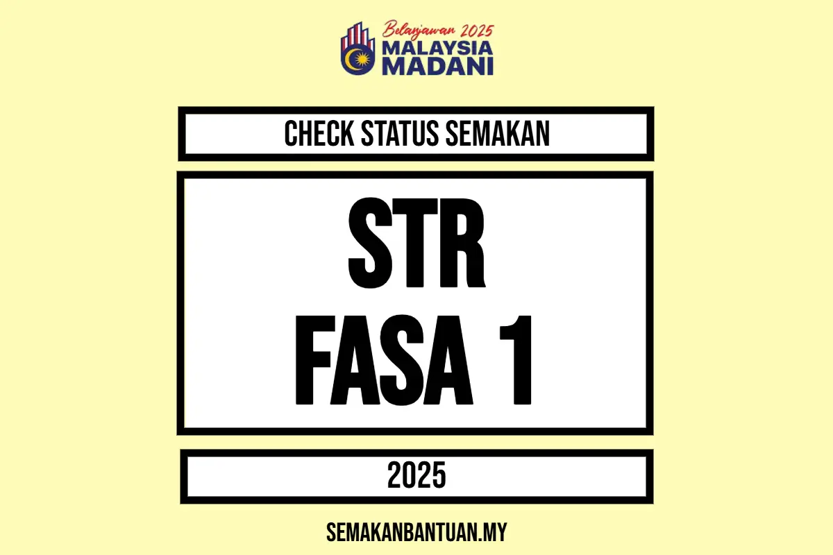 CHECK STATUS STR SEMAKAN