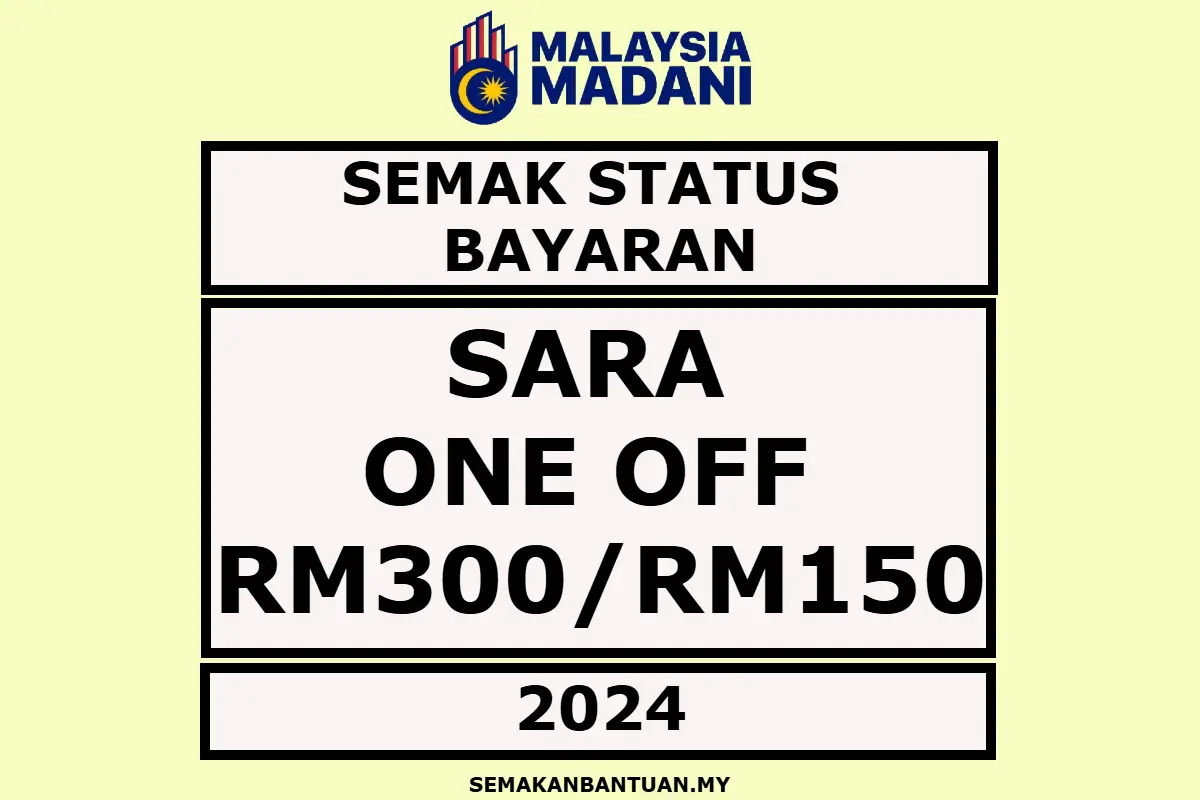 SEMAK SARA ONE OFF