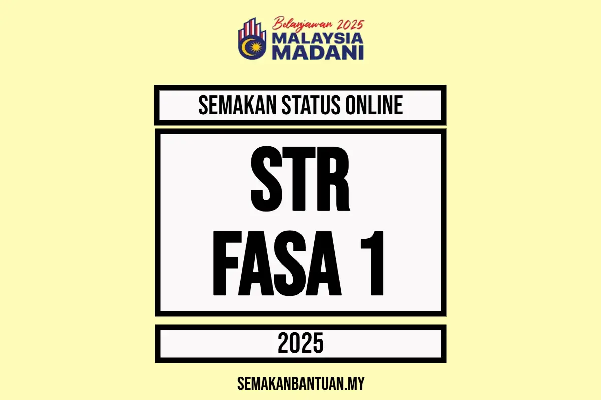 SEMAKAN STR 2025 ONLINE