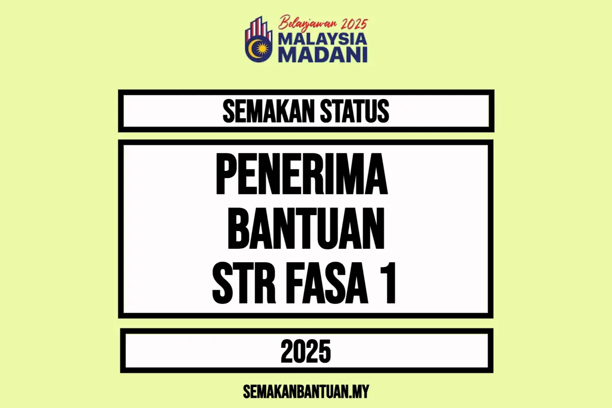 SEMAKAN STR FASA 1