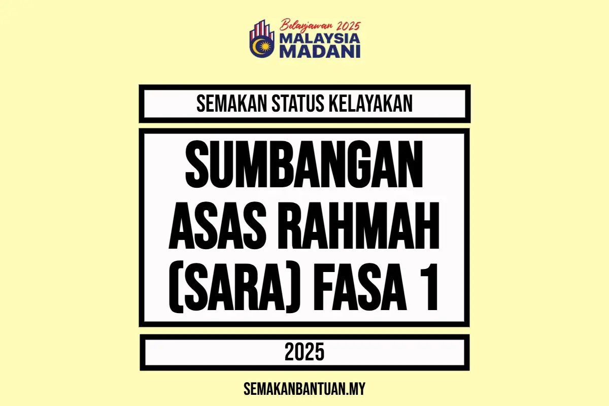 SUMBANGAN ASAS RAHMAH 2025