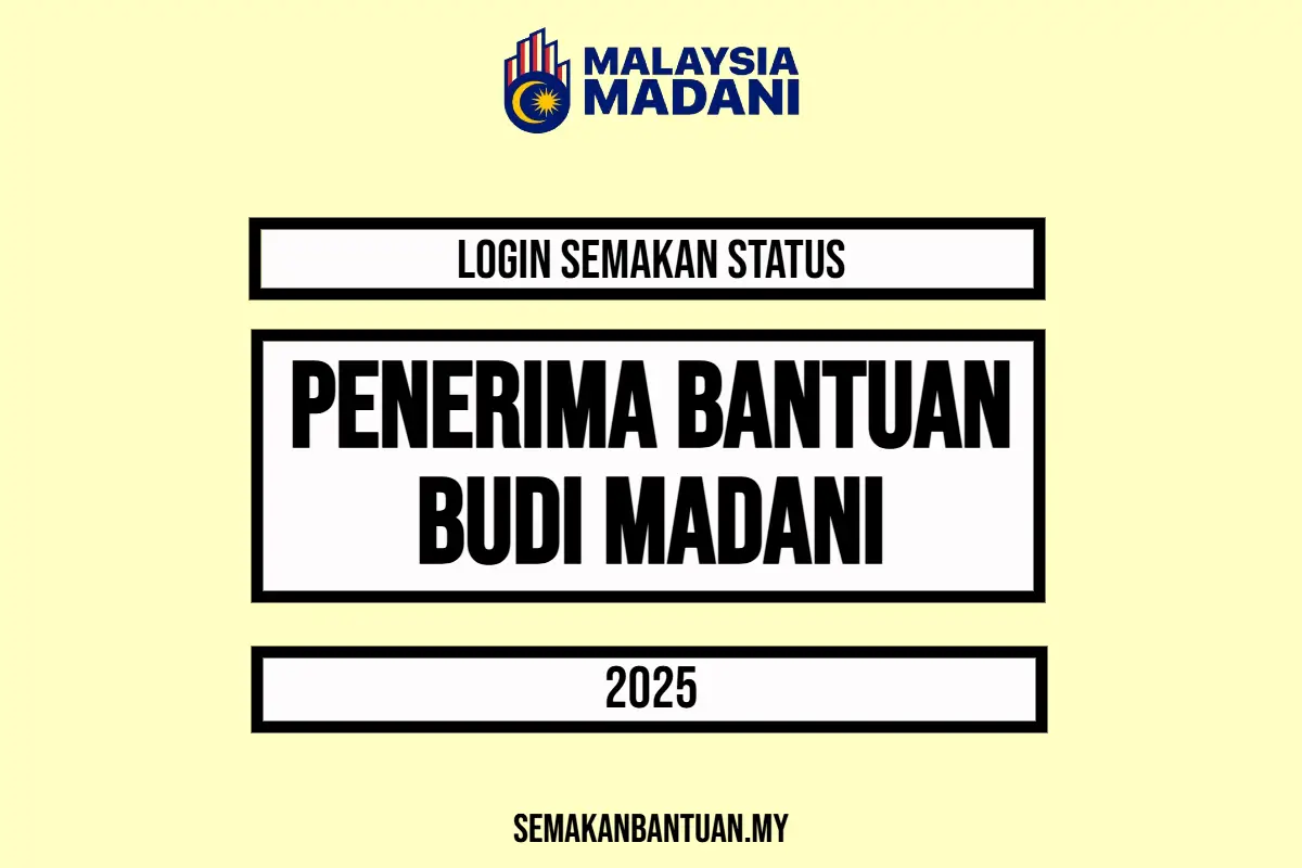 BANTUAN BUDI MADANI LOGIN