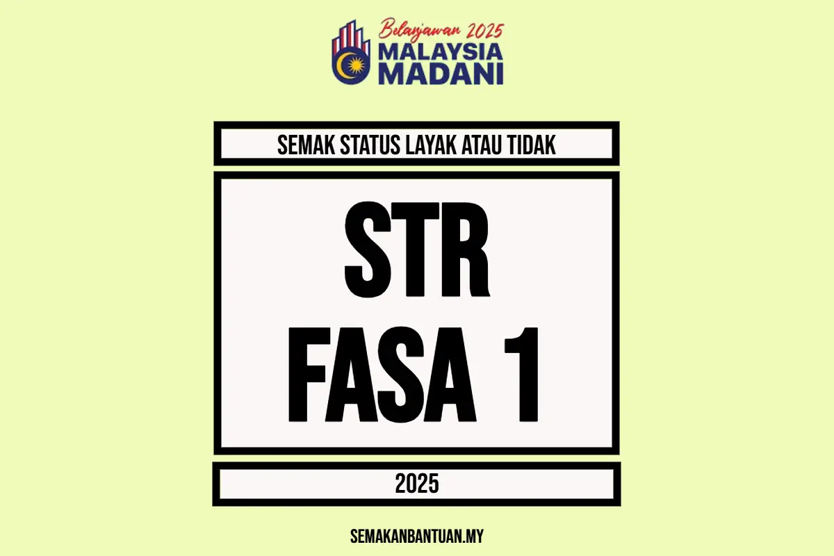 LHDN SEMAKAN STR 2025