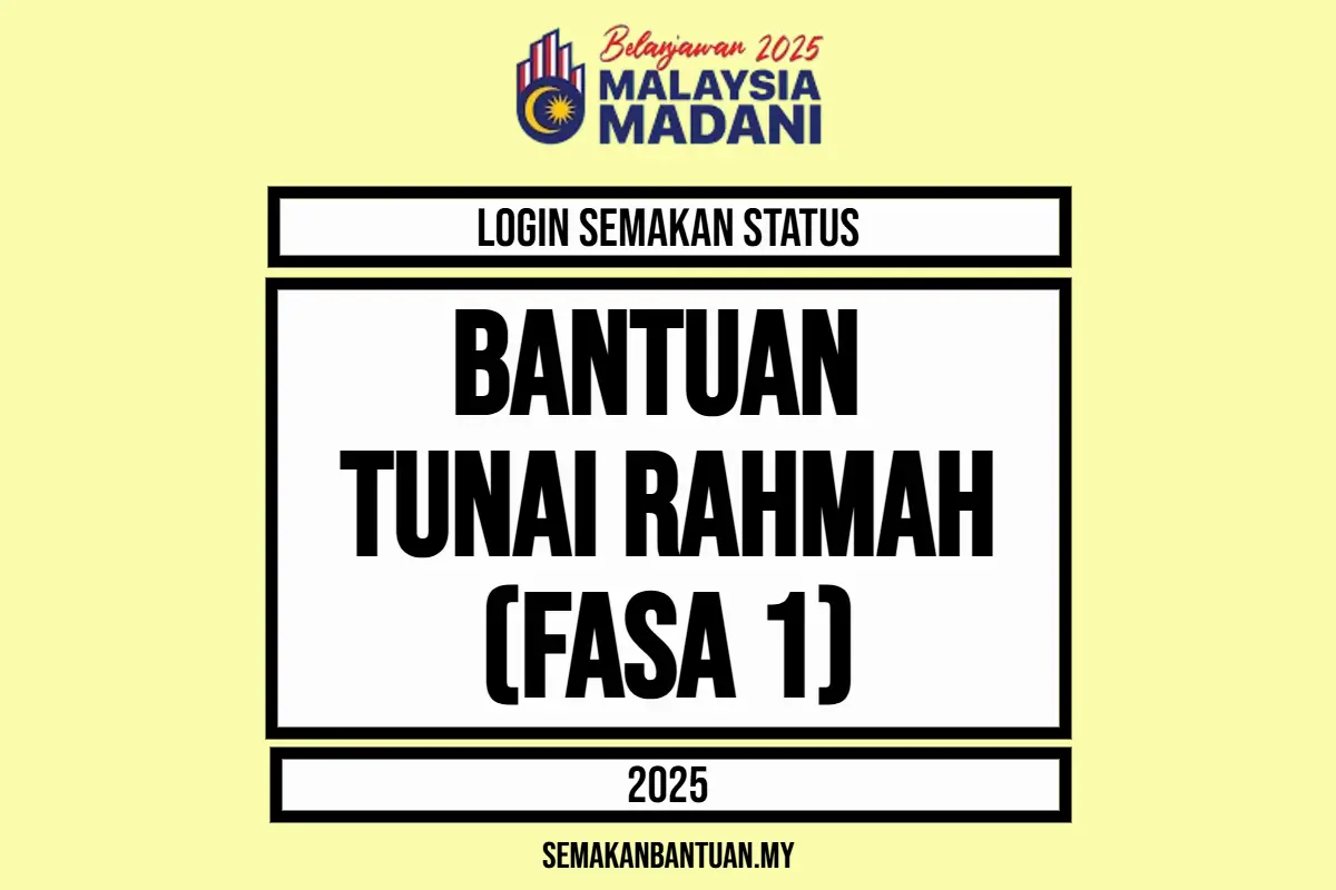 LOGIN BANTUAN TUNAI RAHMAH