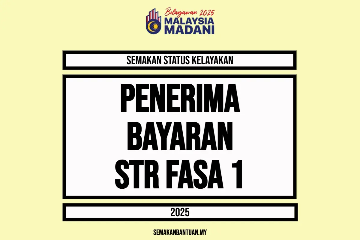SEMAK STATUS STR 2025
