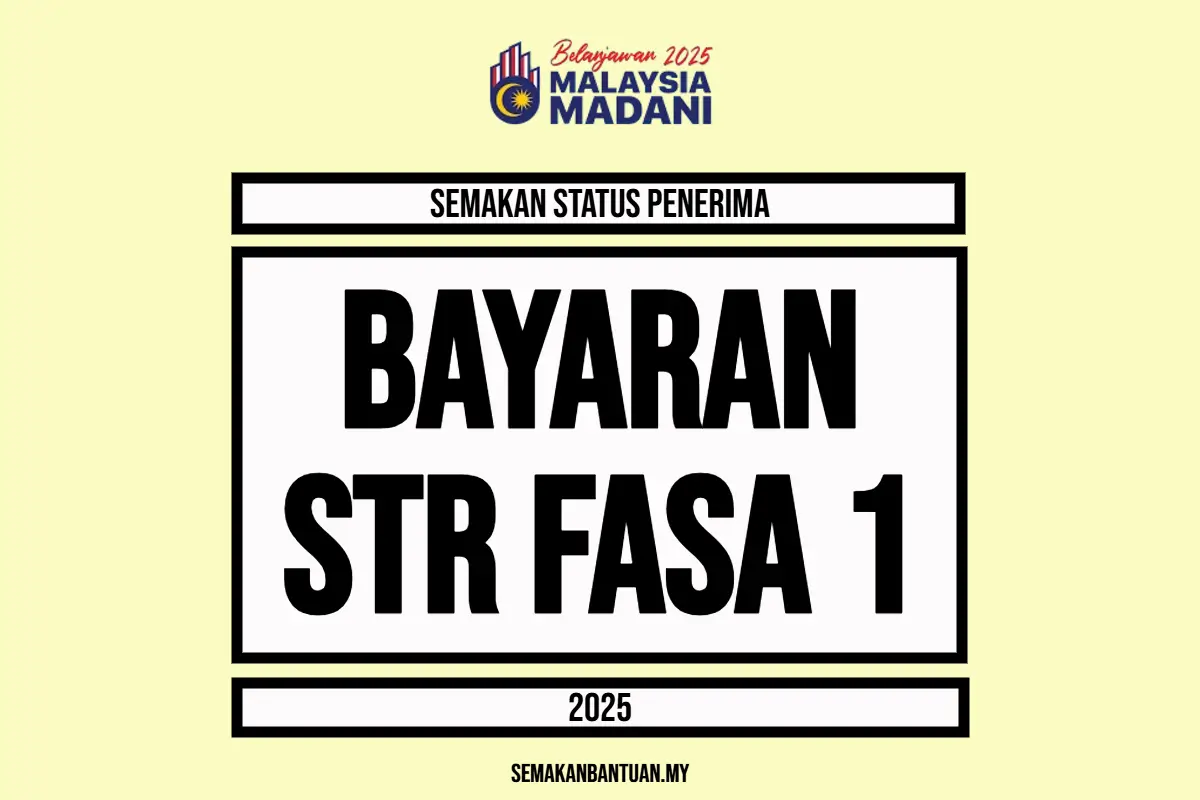 SEMAKAN BANTUAN STR