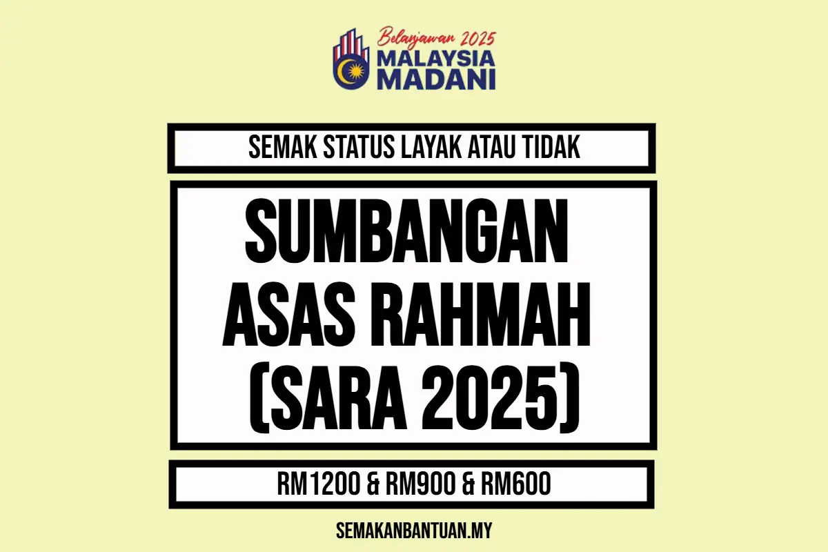 SUMBANGAN ASAS RAHMAH SEMAKAN