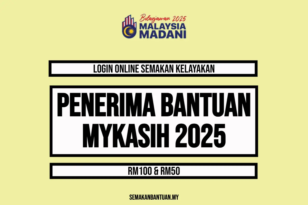 SEMAKAN MYKASIH ONLINE LOGIN
