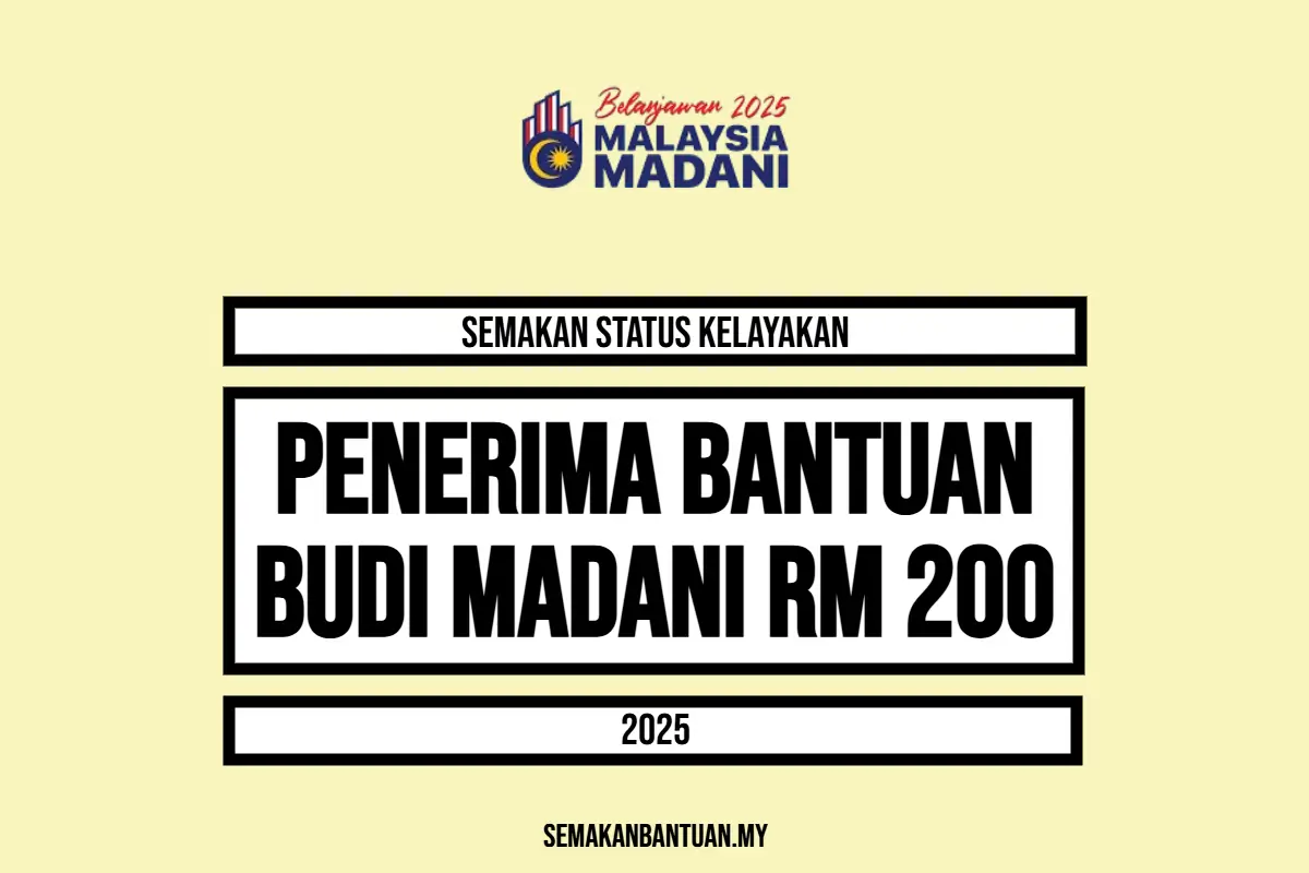 BANTUAN BUDI MADANI BAYARAN