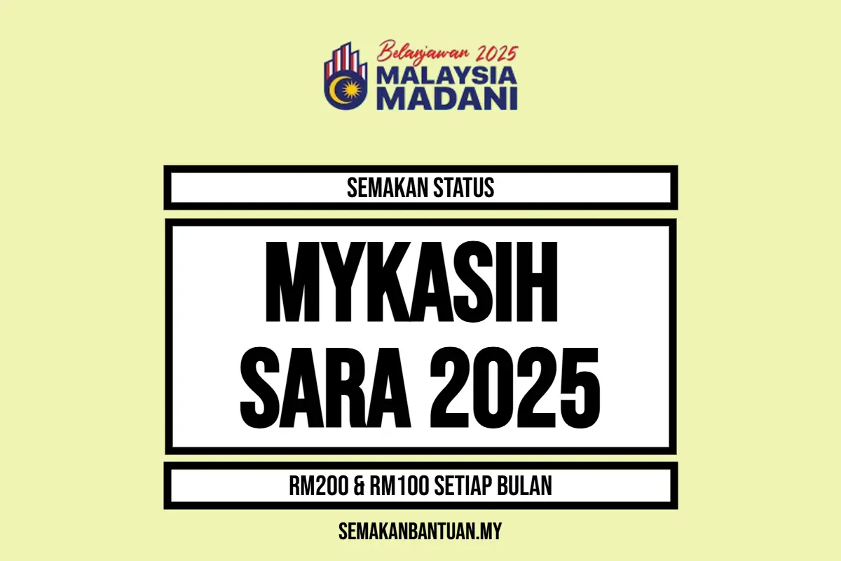 MYKASIH SARA 2025 SEMAKAN