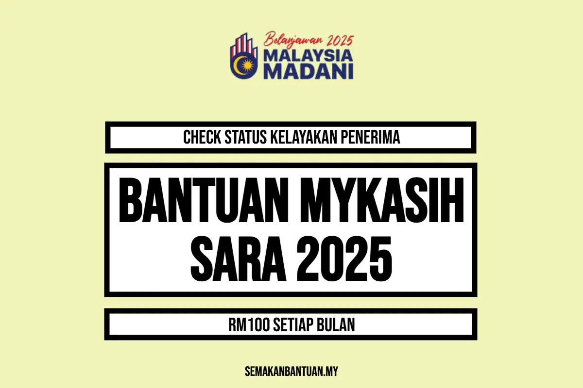 SARA MYKASIH SEMAKAN