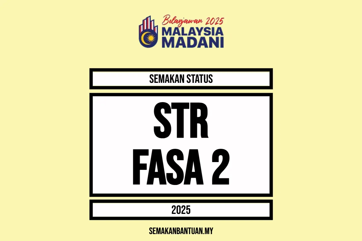 STR 2025 SEMAKAN STATUS