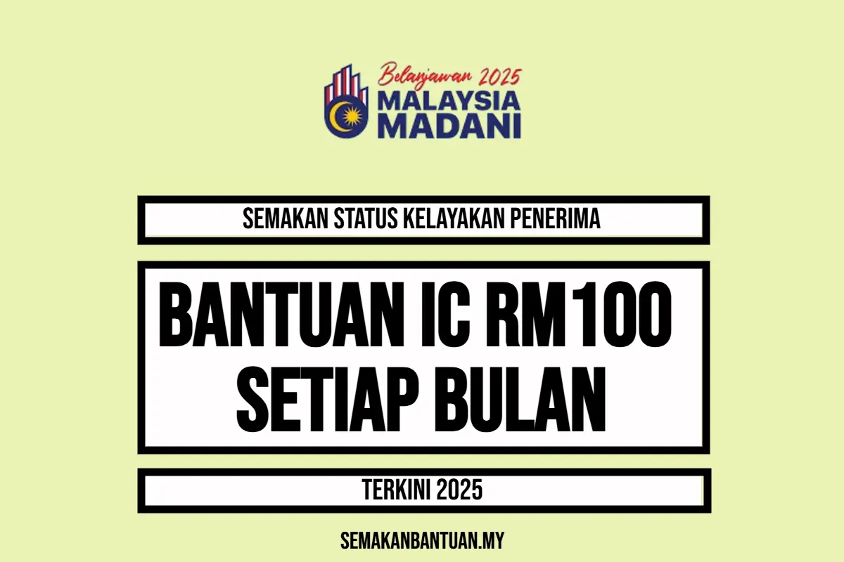 BANTUAN IC RM100