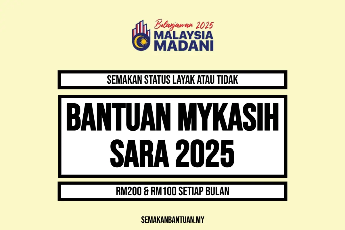 BANTUAN MYKASIH SARA 2025