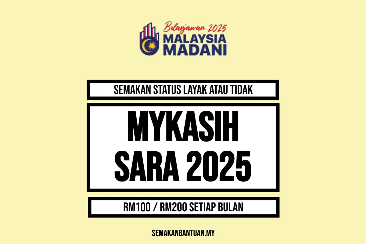 MYKASIH SARA SEMAKAN 2025