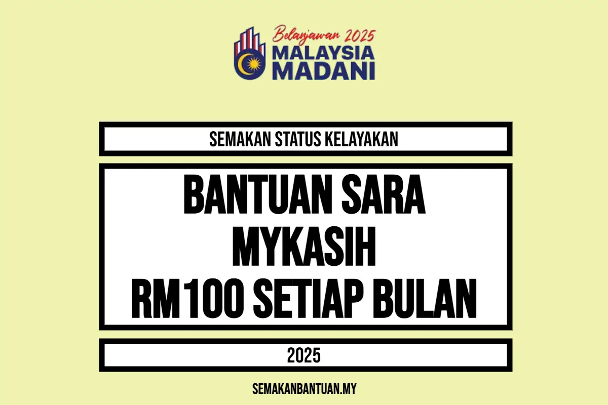 SEMAKAN SARA RM100