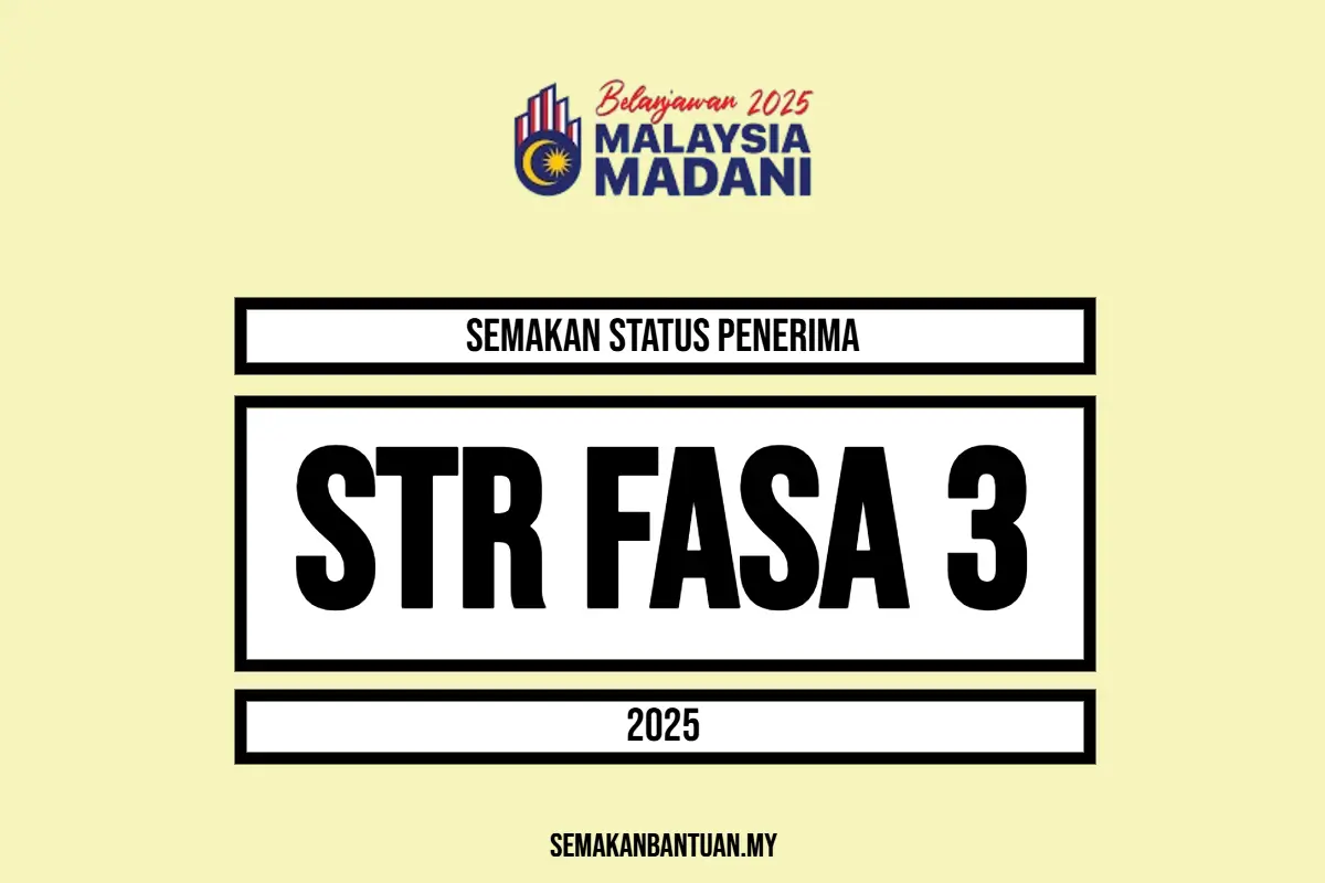 SEMAKAN STR FASA 3