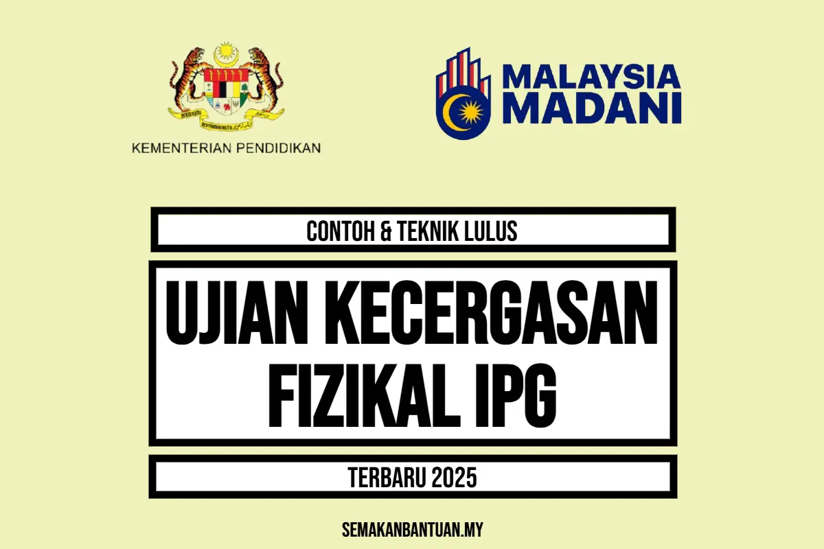 CONTOH UJIAN KECERGASAN IPG