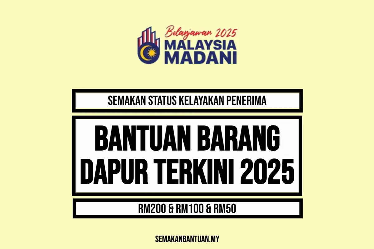 SEMAKAN BANTUAN BARANG