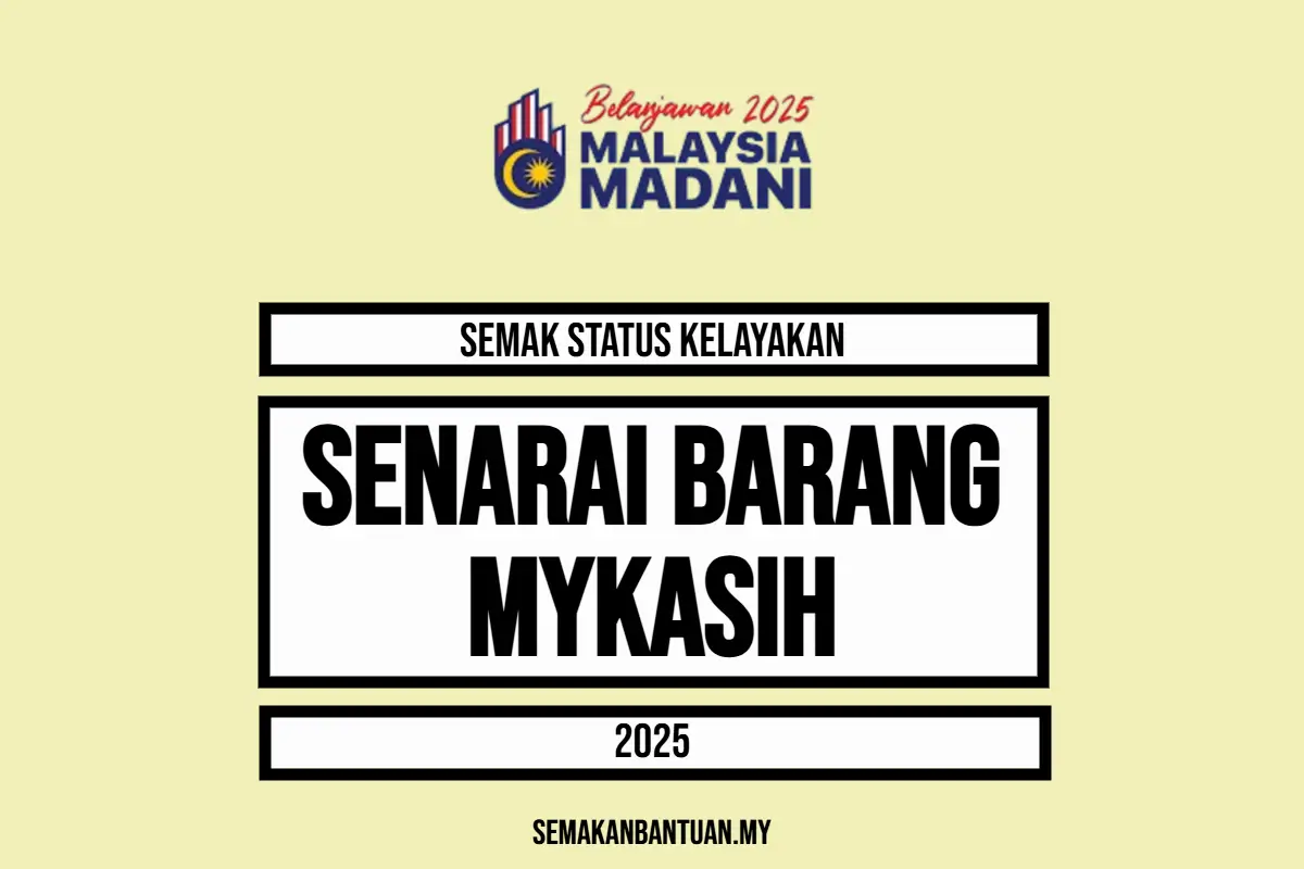 SEMAKAN BARANG MYKASIH