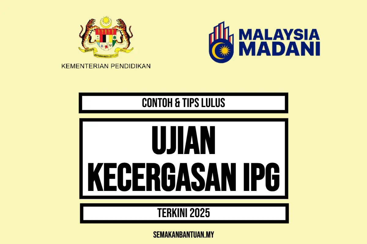 UJIAN KECERGASAN IPG