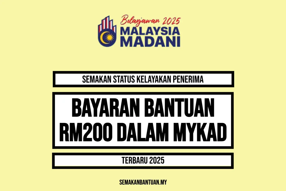 BANTUAN 200 DALAM MYKAD