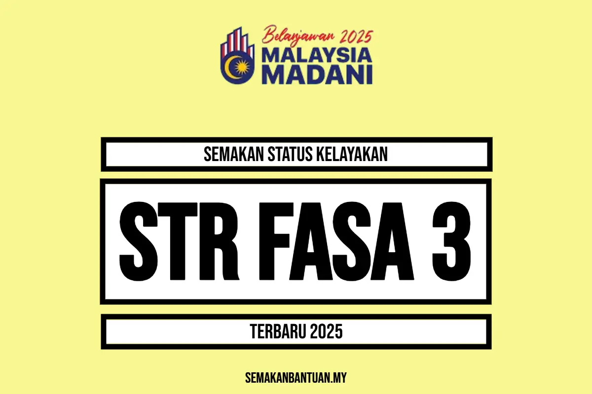 BANTUAN STR FASA 3