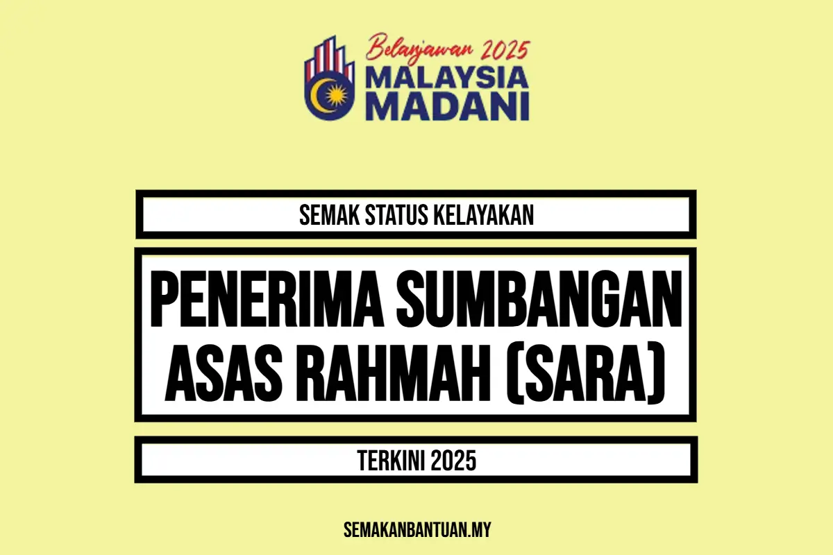 SUMBANGAN ASAS RAHMAH SEMAK STATUS