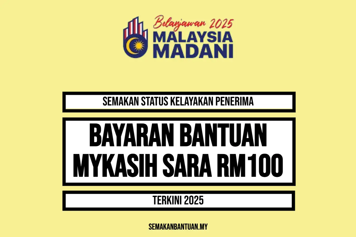 BANTUAN 100 MYKASIH SARA