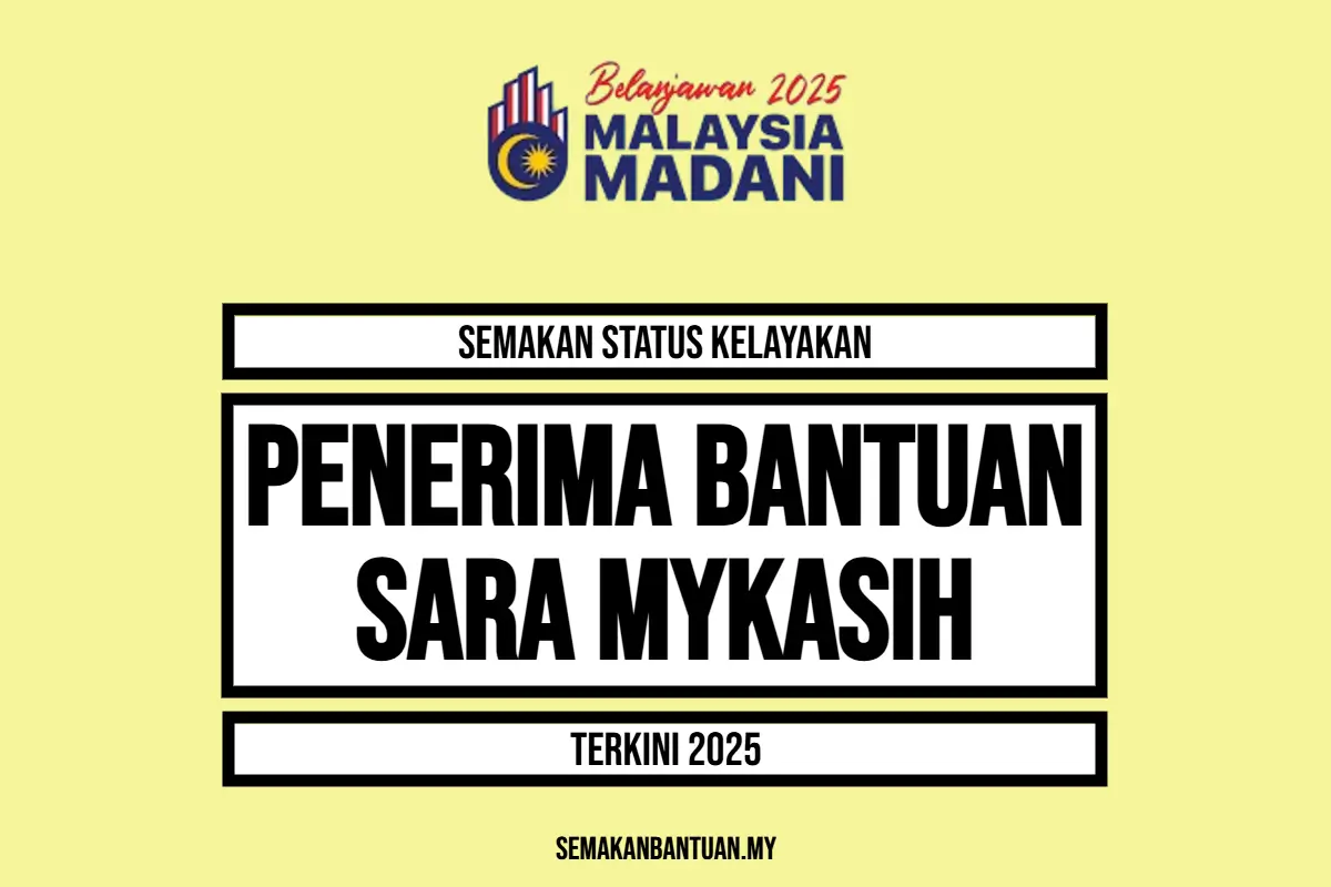 BANTUAN SARA MYKASIH 2025