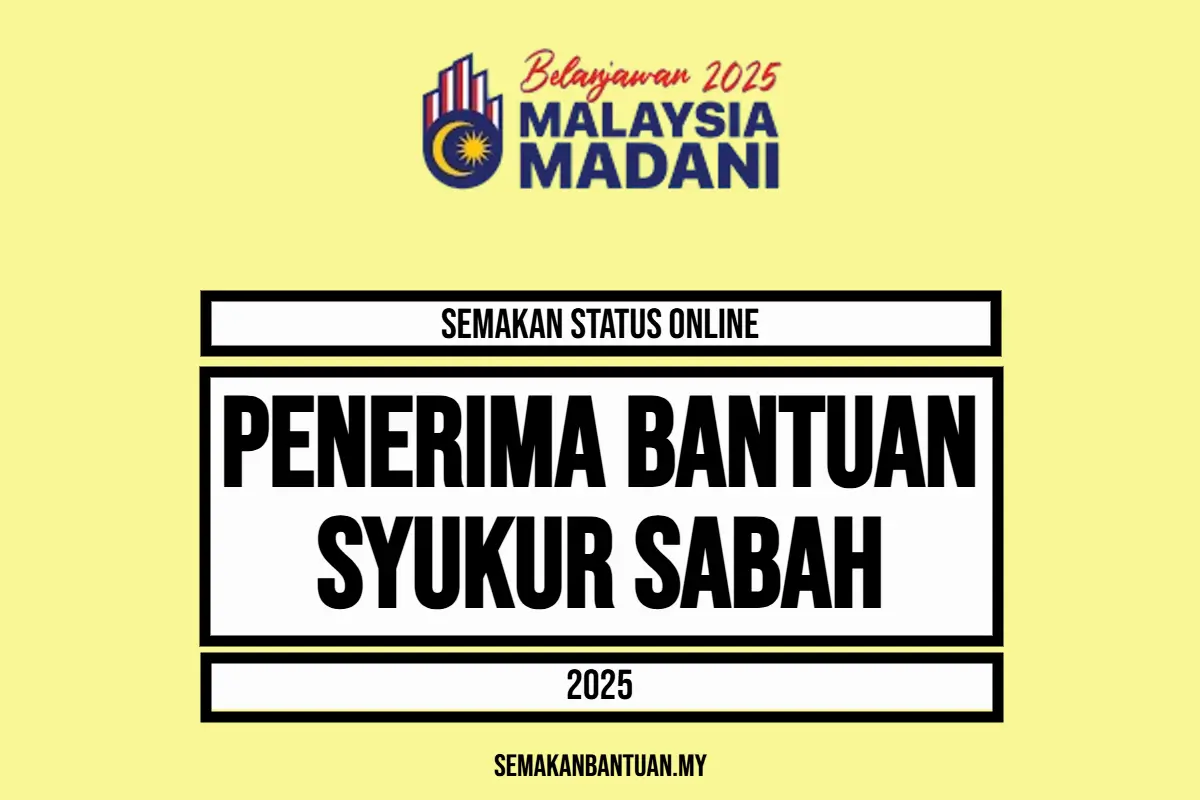 BANTUAN SYUKUR SABAH 2025