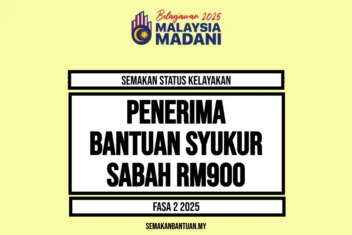 BANTUAN SYUKUR SABAH