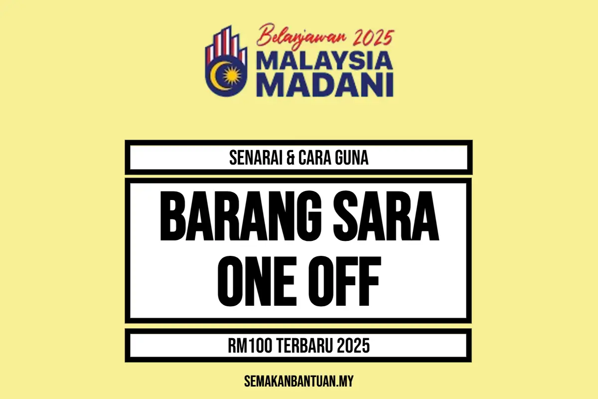 BARANG SARA ONE OFF