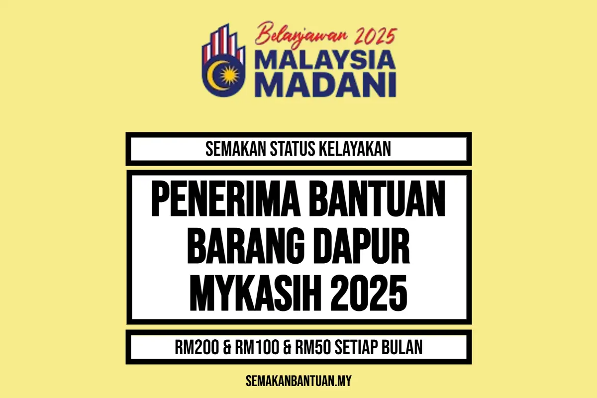 BARANGAN DAPUR MYKASIH 2025