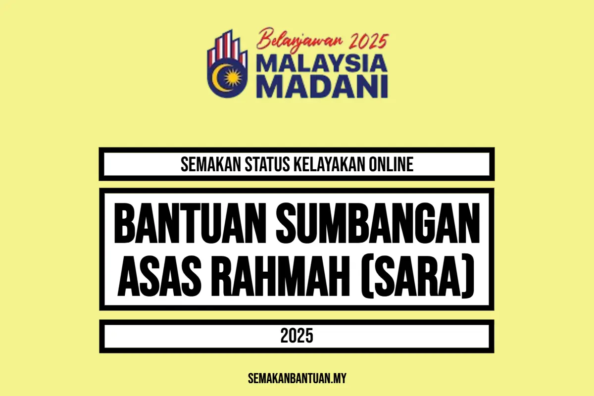 LOGIN BANTUAN SARA