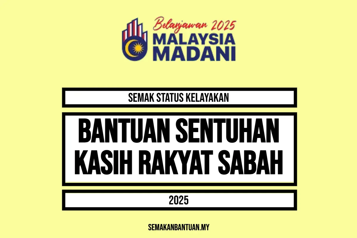 SEMAK BANTUAN SENTUHAN KASIH
