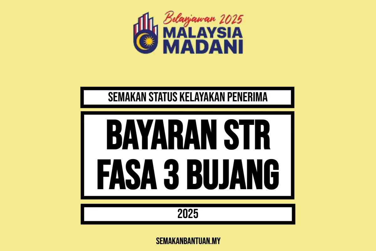 SEMAKAN STATUS STR BUJANG