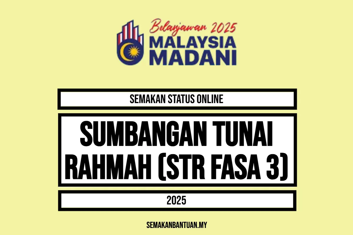 SUMBANGAN TUNAI RAHMAH FASA 3