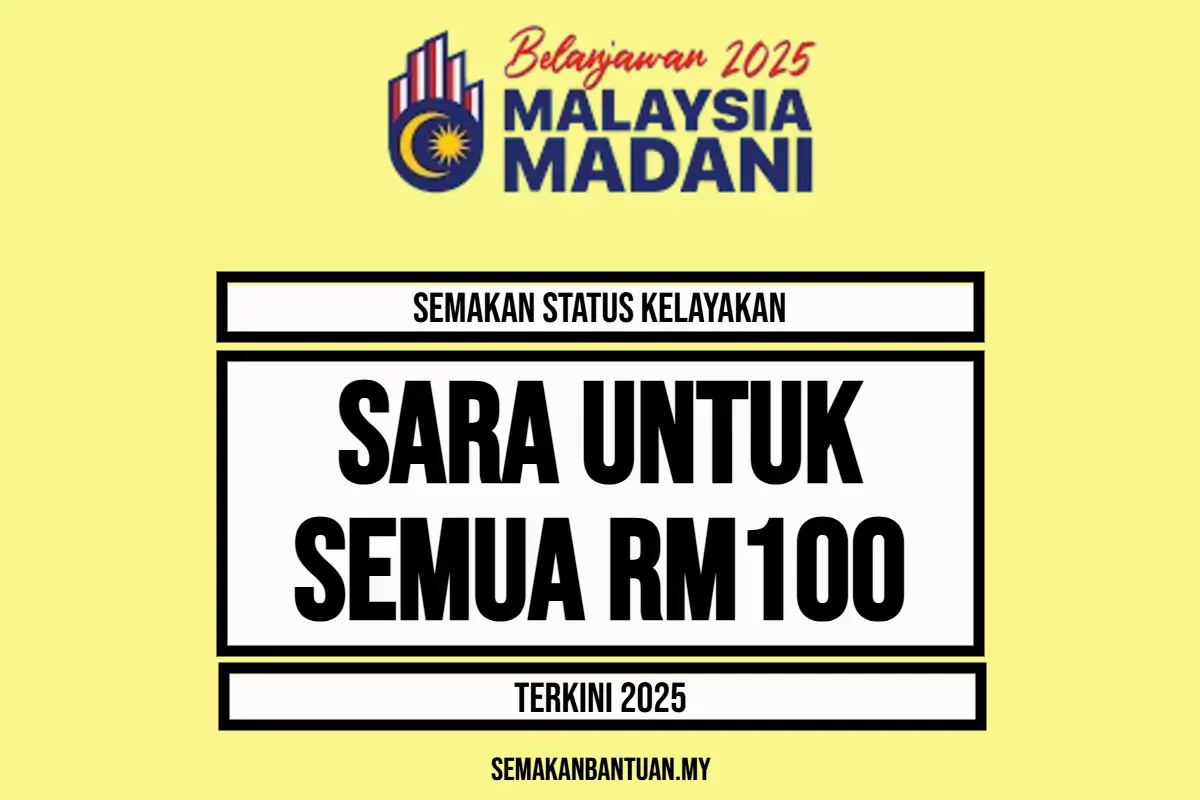 BANTUAN SARA UNTUK SEMUA