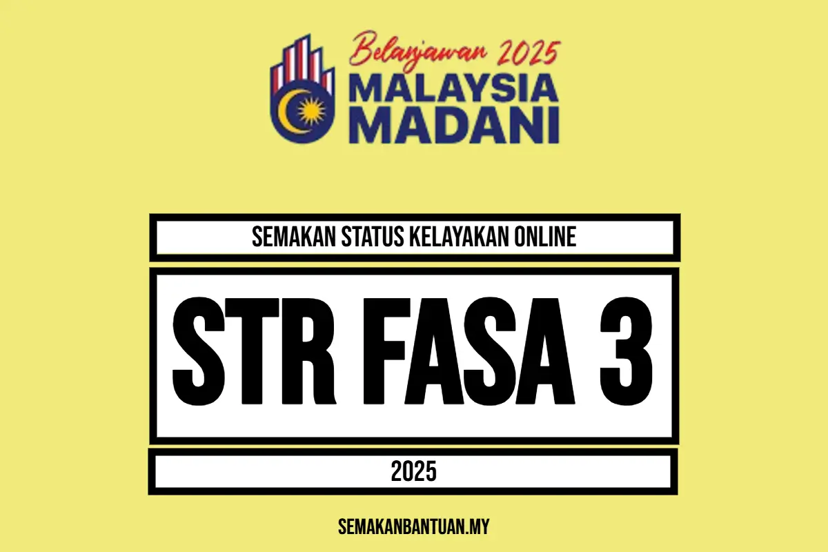 CARA SEMAKAN STR ONLINE