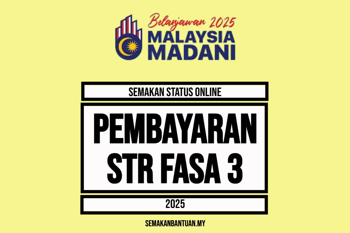 PEMBAYARAN STR FASA 3