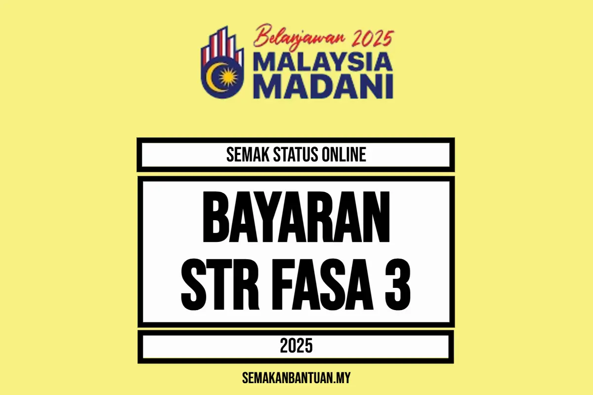 SEMAK STR 2025 ONLINE