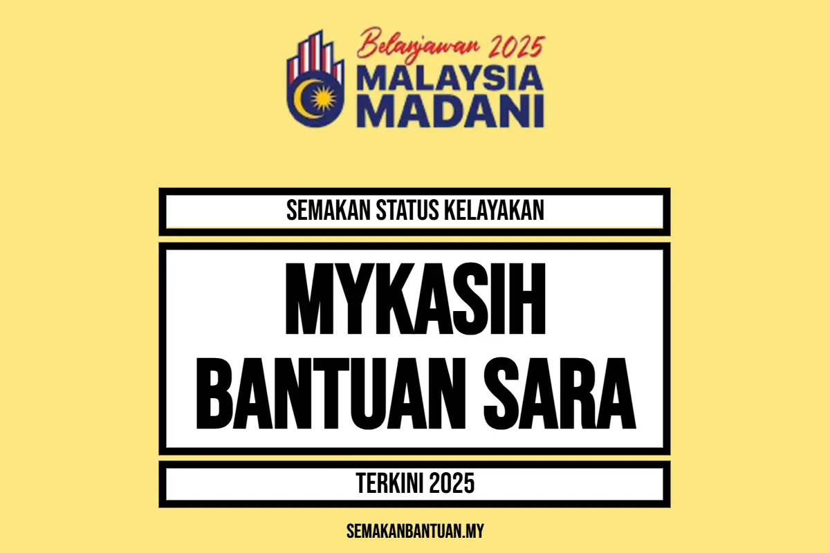 SEMAKAN MYKASIH BANTUAN SARA