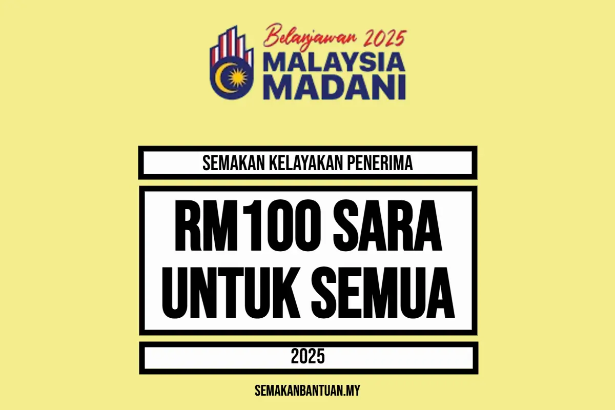 SEMAKAN RM100 SARA