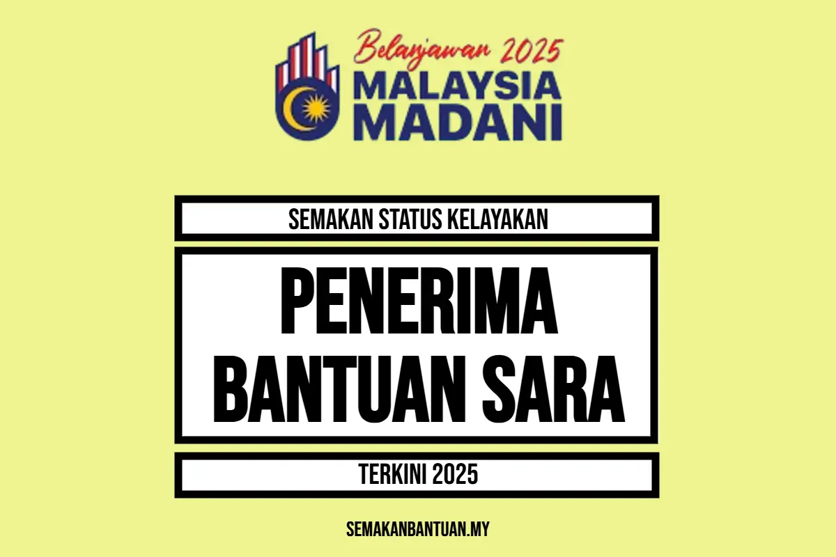 SEMAKAN STATUS SARA 2025