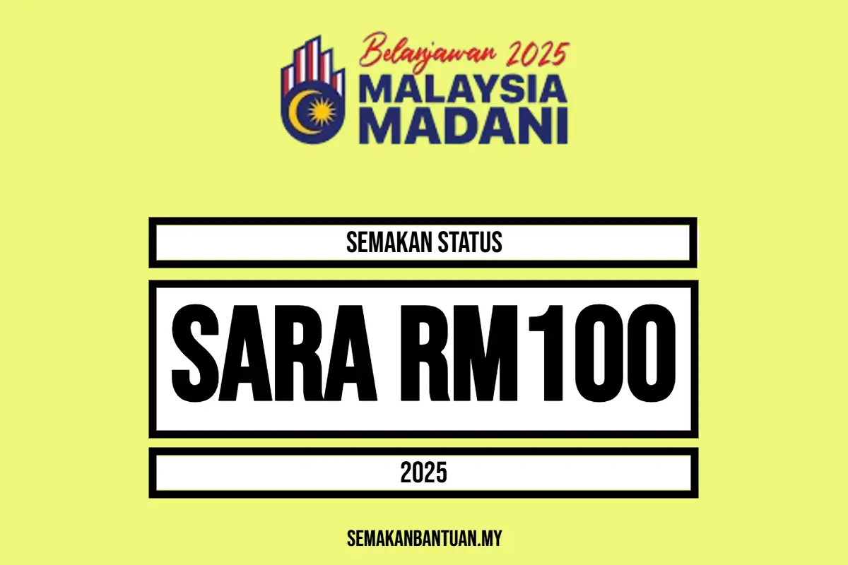 SEMAKAN STATUS SARA RM100