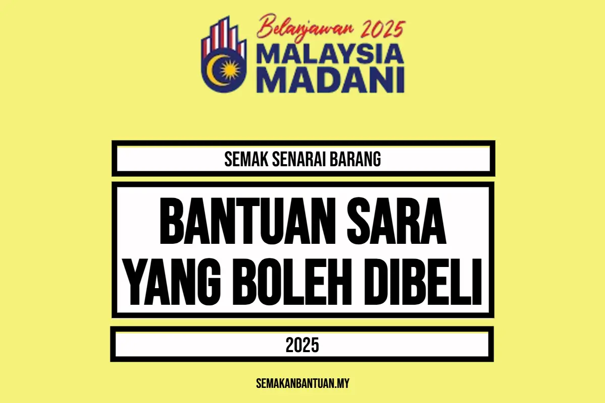 BARANG SARA YANG BOLEH DIBELI