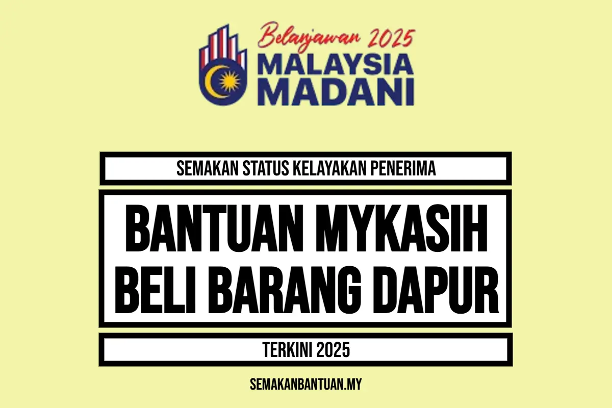 MYKASIH BANTUAN BARANG DAPUR